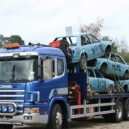 Liftech Truck Carrying Cars